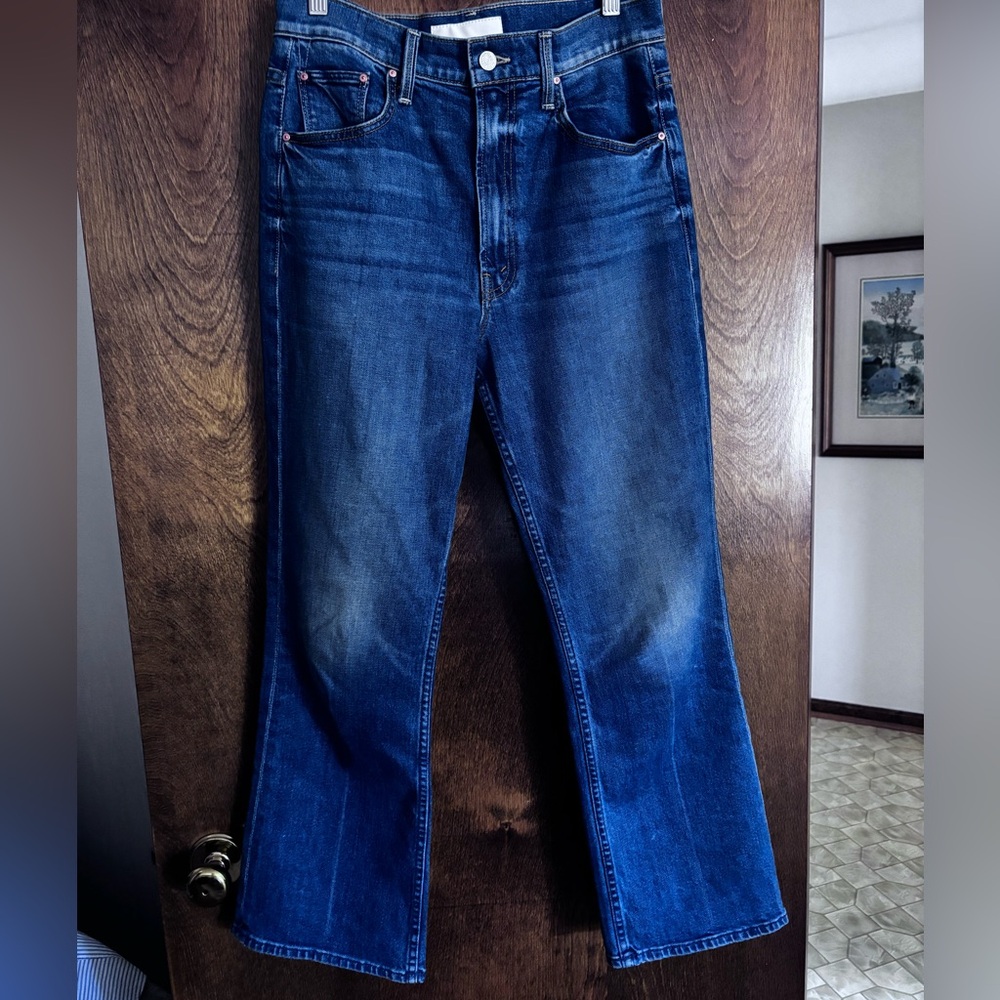 Mother scooter jeans